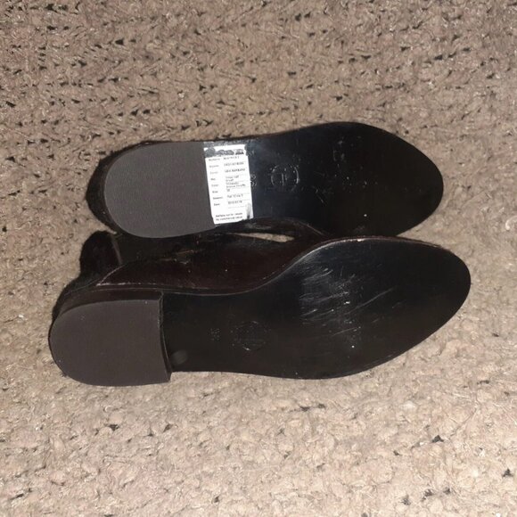 HOUSE OF HARLOW 1960-Beatrice-Metallic Bronze Calf-Hair-Chelsea Bootie-Sz36-NWOB - Picture 7 of 7